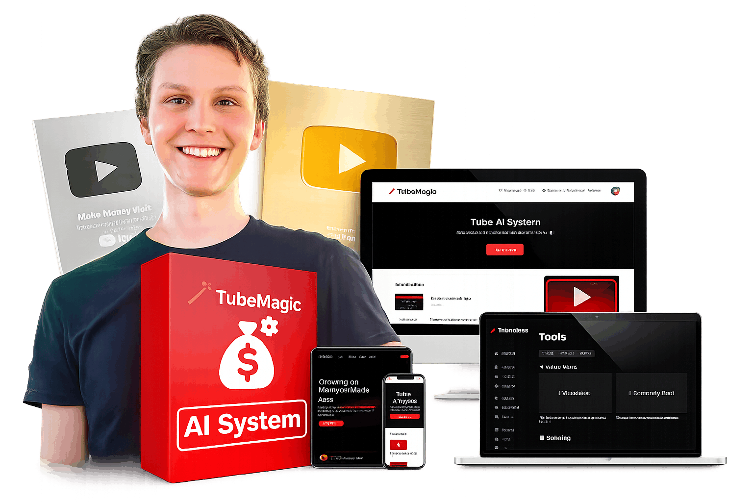 Matt Par YouTube Automation with TubeMagic AI for faceless YouTube channels